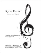 Kyrie, Eleison SATB choral sheet music cover